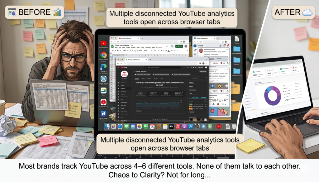 One single dashboard for YouTube Insights